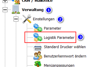 00.Navigation Verwaltung Einstellungen Parameter Logistikparameter.png